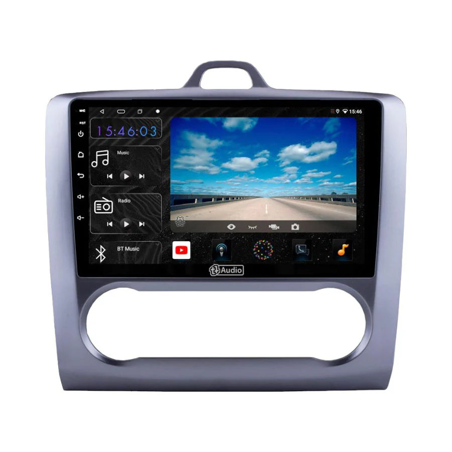 TT Audio 9" replacement radio for FORD FOCUS 2005-2011 (4G ULTRA) AVAILABLE FOR MANUAL AND AUTO AIRCON - Car Audio