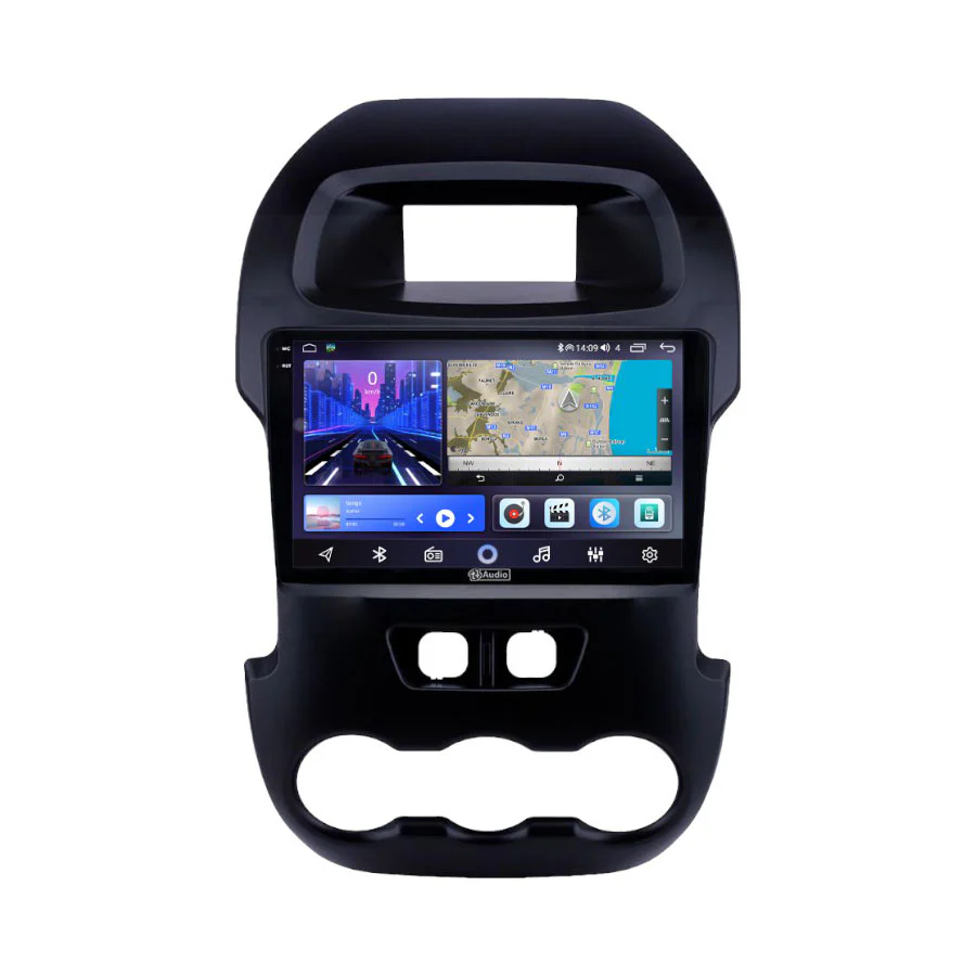 TT Audio 9" replacement radio for FORD Ranger 2012-2016 (2K SCREEN) - Car Audio
