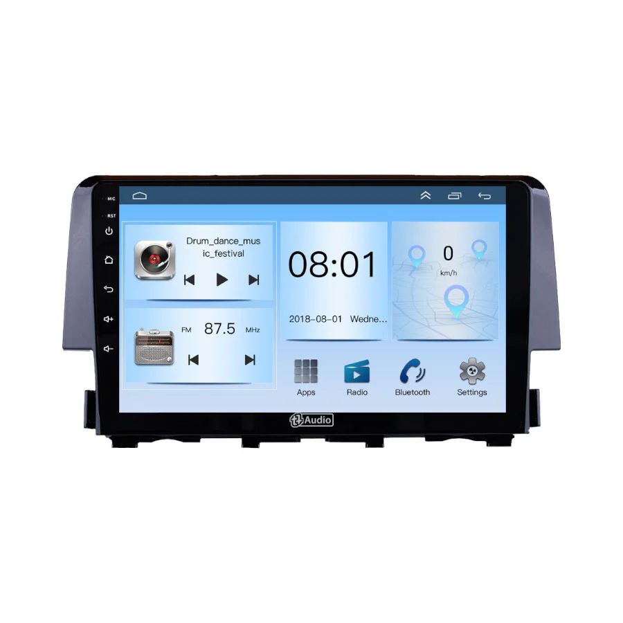 TT Audio 9" replacement radio for HONDA CIVIC 2016 - 2021 (ECO) - Car Audio