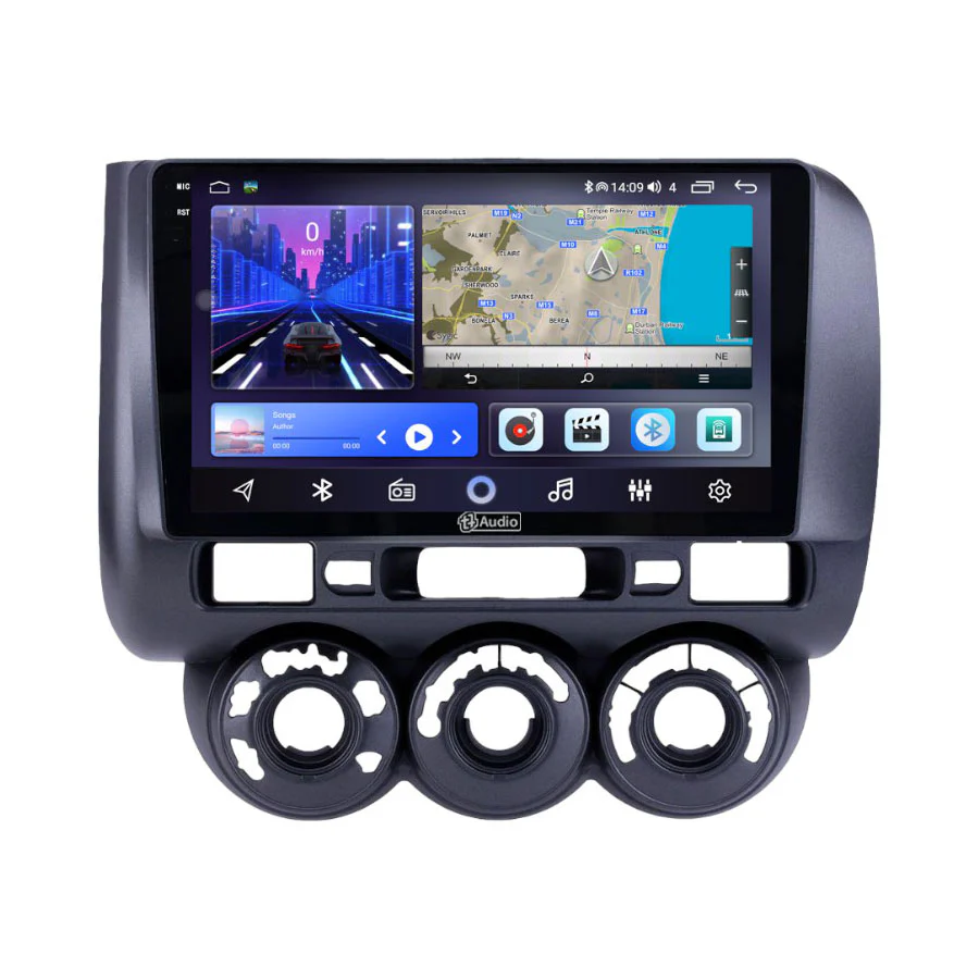 TT Audio 9" replacement radio for HONDA JAZZ 2002 - 2008 (2K SCREEN) - Car Audio
