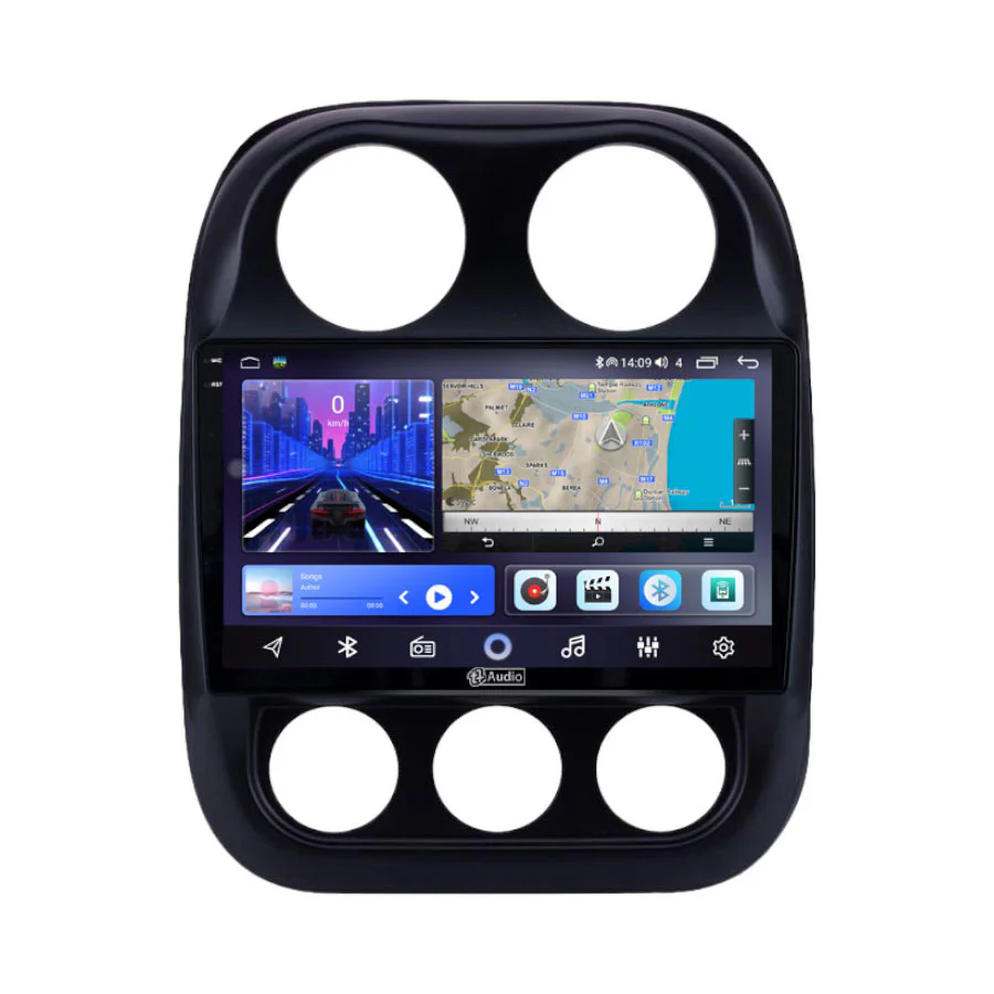 TT Audio 9" replacement radio for JEEP Compass 2010-2016 (2K SCREEN) - Car Audio