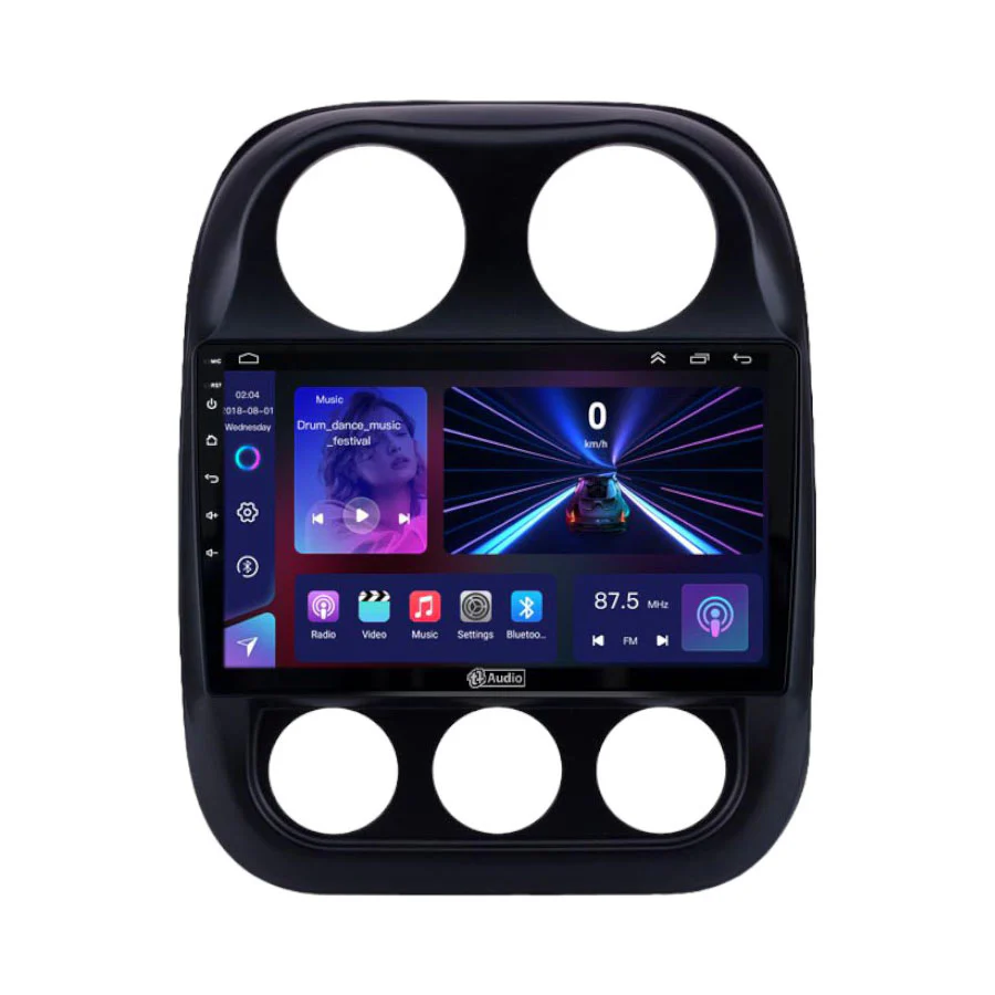 TT Audio 9" replacement radio for JEEP Compass 2010-2016 (MID SPEC) - Car Audio