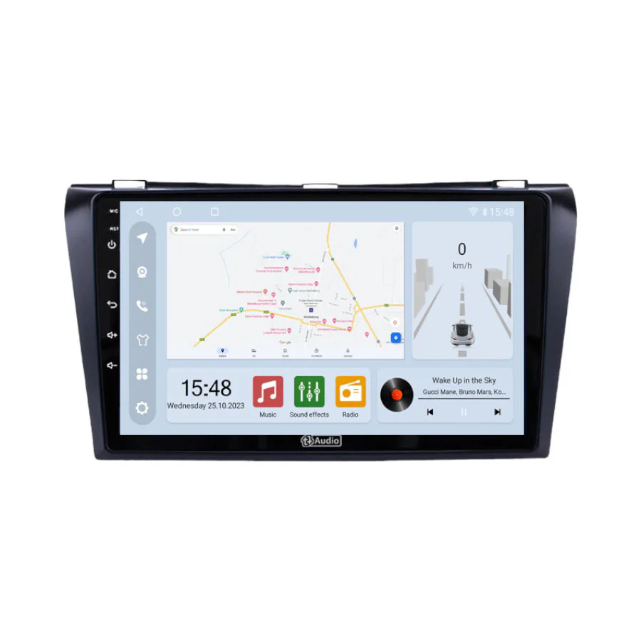 TT Audio 9" Replacement Radio for MAZDA 3 2004-2009 (CLASS D) - Car Audio