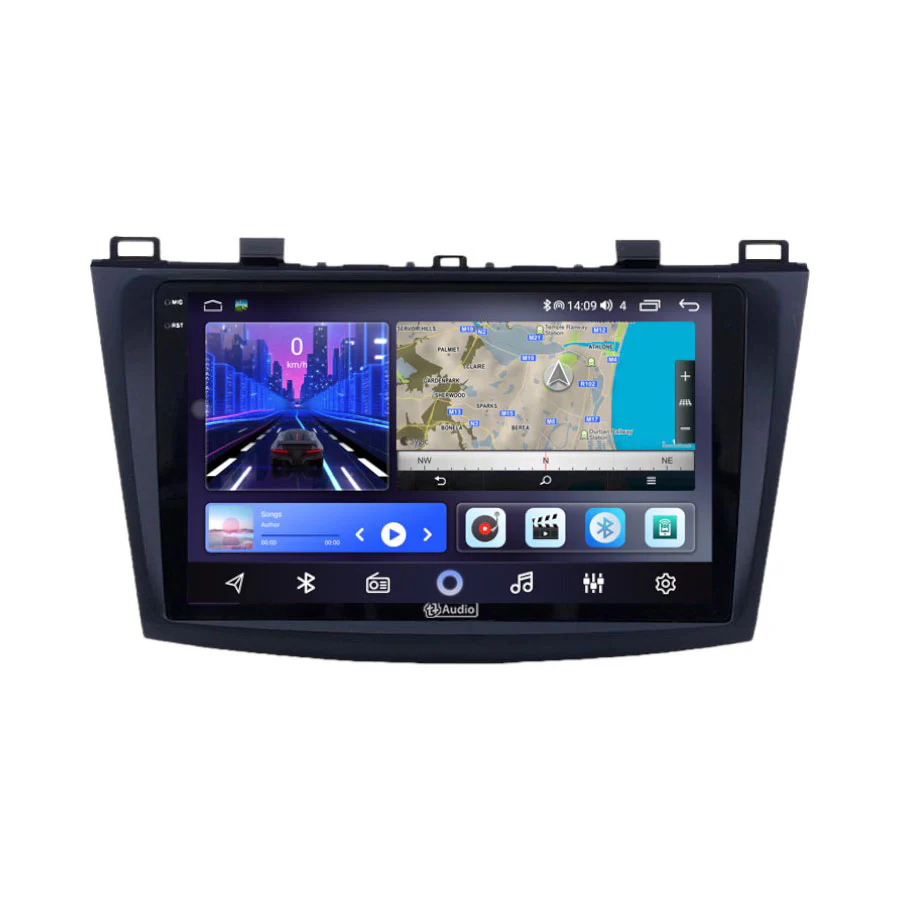 TT Audio 9" replacement radio for Mazda 3 2009-2012 (2K SCREEN) - Car Audio