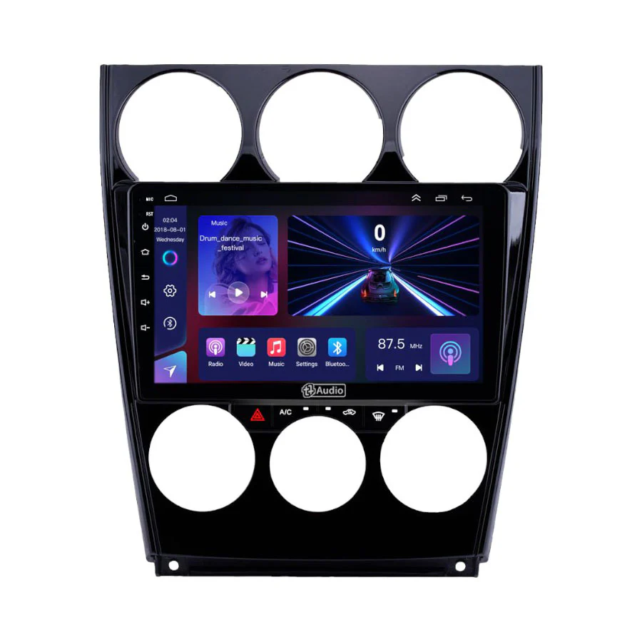 TT Audio 9" replacement radio for MAZDA 6 2004-2008 (MID SPEC) - Car Audio