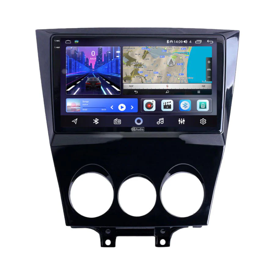 TT Audio 9" replacement radio for Mazda RX8 2003-2010 (2K SCREEN) - Car Audio