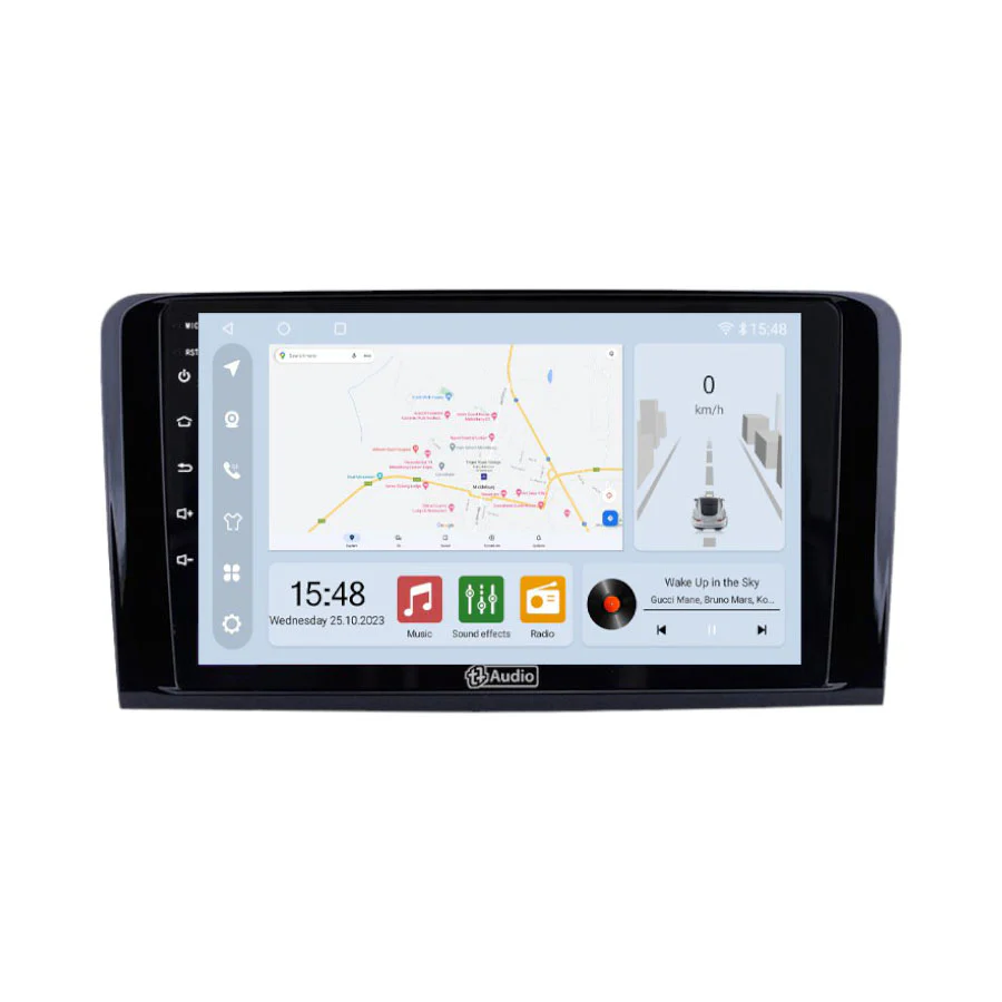 TT Audio 9" replacement radio for MERCEDES ML W164 ML350 2005 - 2012 (CLASS D) - Car Audio