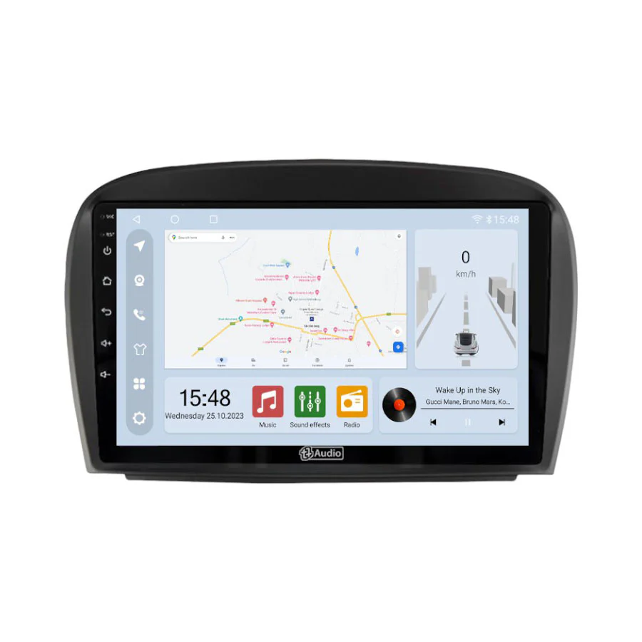 TT Audio 9" replacement radio for MERCEDES SL 2001-2011 (CLASS D) - Car Audio