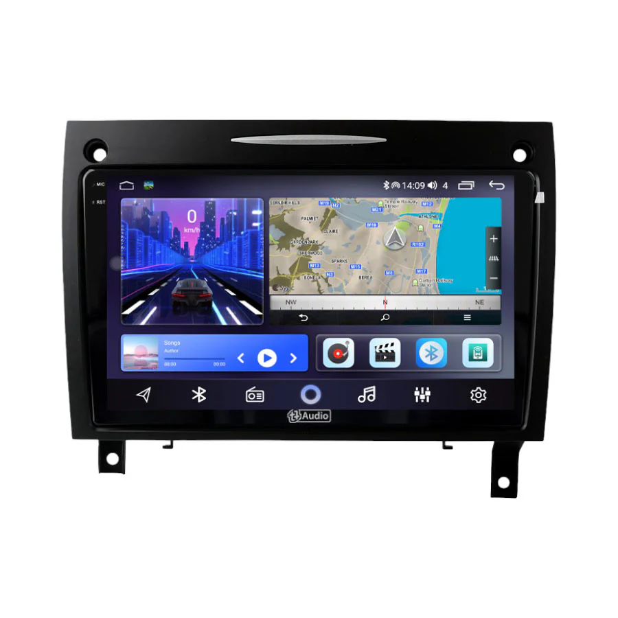 TT Audio 9" replacement radio for MERCEDES SLK R171 (2K SCREEN) - Car Audio