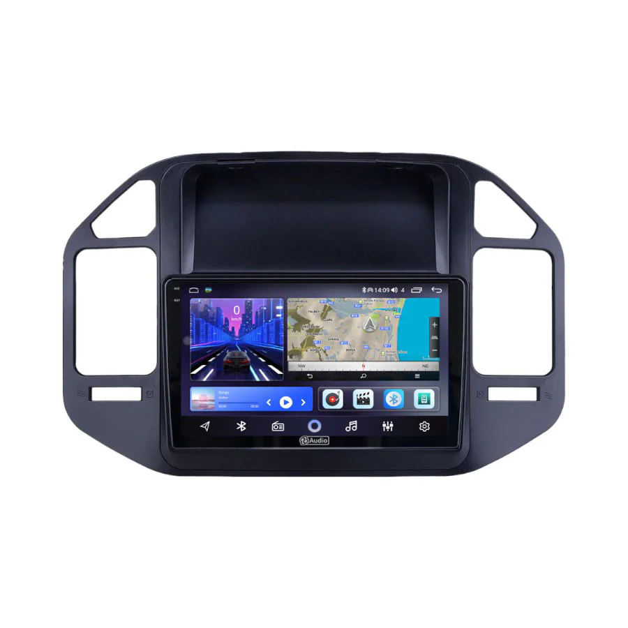 TT Audio 9" replacement radio for MITSUBISHI PAJERO 2001-2006 (2K SCREEN) - Car Audio