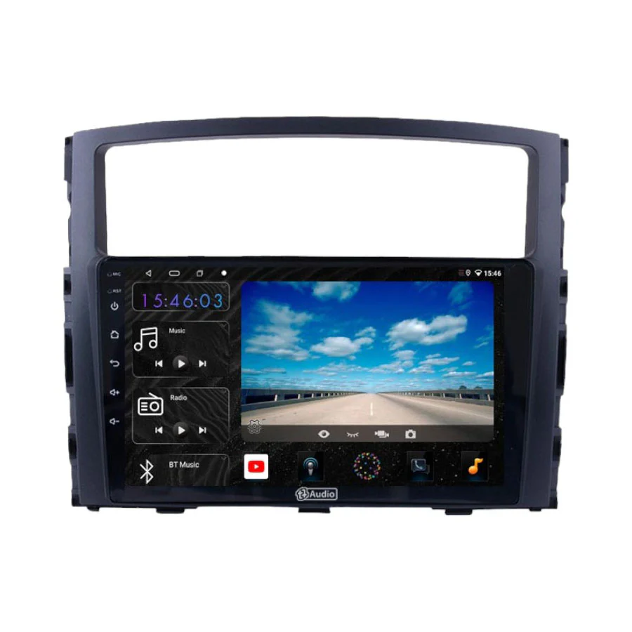 TT Audio 9" replacement radio for MITSUBISHI PAJERO 2007-2016 (4G ULTRA) - Car Audio