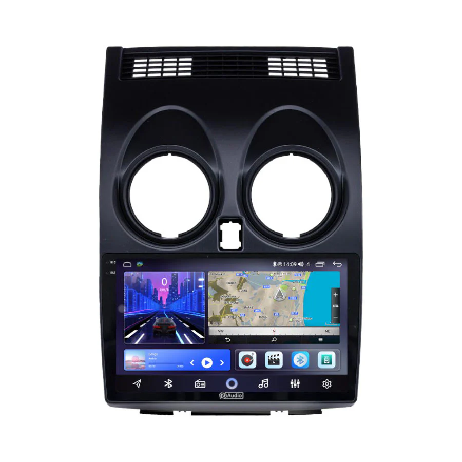 TT Audio 9" replacement radio for NISSAN Qashqai 2005-2014 (2K SCREEN) - Car Audio