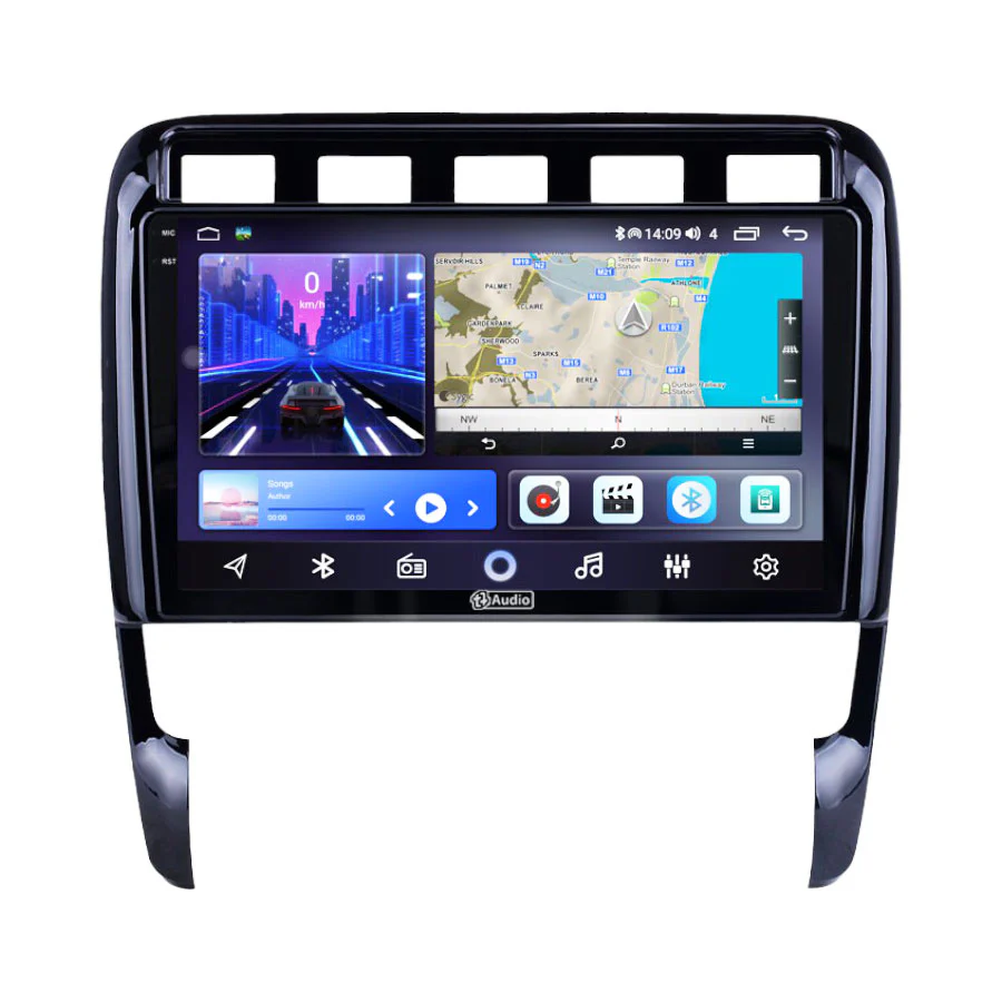 TT Audio 9" replacement radio for PORSCHE CAYENNE 2003- 2013 (2K SCREEN) - Car Audio