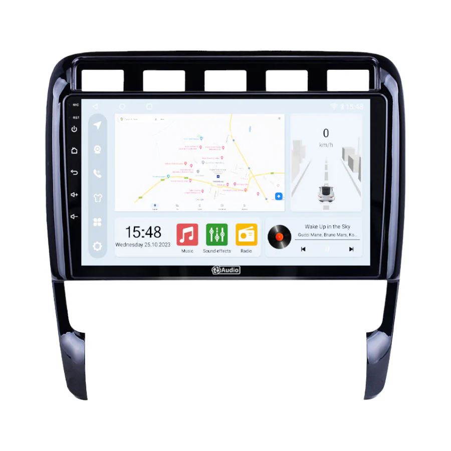 TT Audio 9" replacement radio for PORSCHE CAYENNE 2003- 2013 (CLASS D) - Car Audio