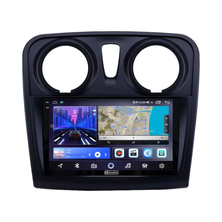 TT Audio 9" replacement radio for RENAULT Sandero 2012-2017 (2K SCREEN) - Car Audio