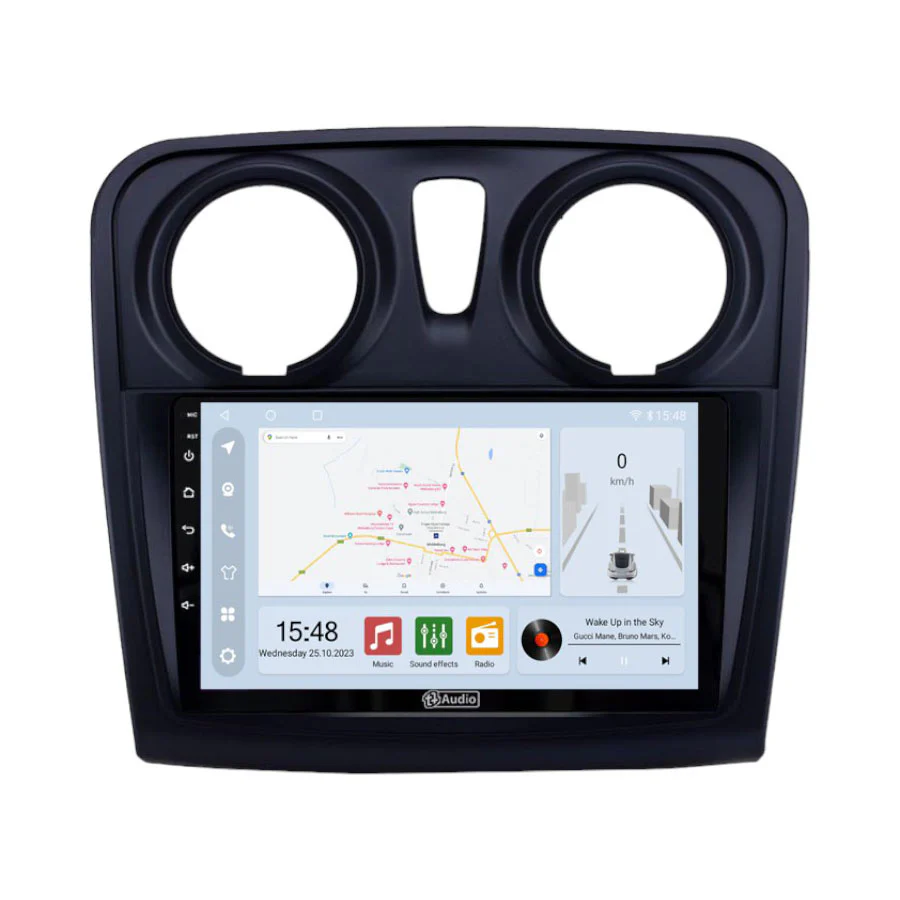 TT Audio 9" replacement radio for RENAULT Sandero 2012-2017 (CLASS D) - Car Audio