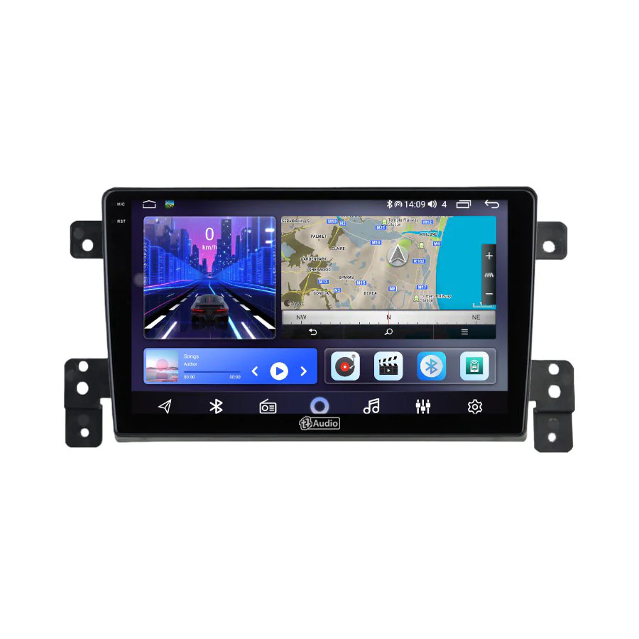 TT Audio 9" replacement radio for SUZUKI GRAND VITARA 2005-2015 (2K SCREEN) - Car Audio