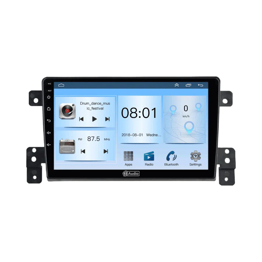 TT Audio 9" replacement radio for SUZUKI GRAND VITARA 2005-2015 (ECO) - Car Audio