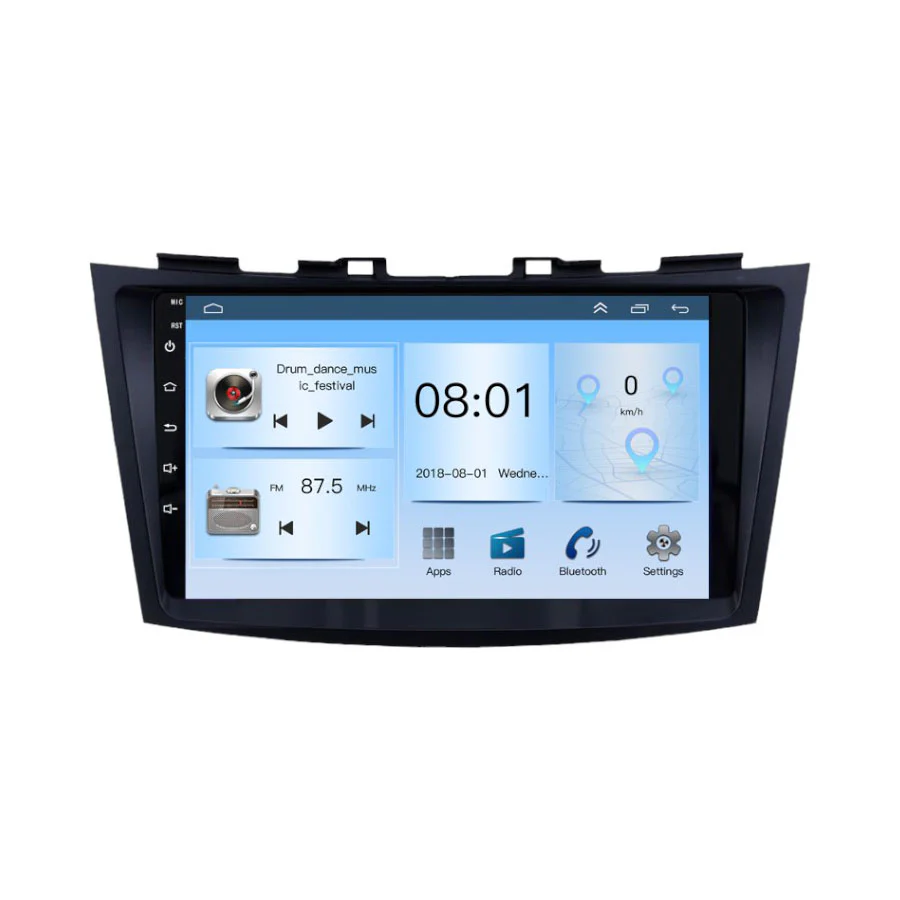 TT Audio 9" replacement radio for SUZUKI SWIFT 2012-2017 (ECO) - Car Audio