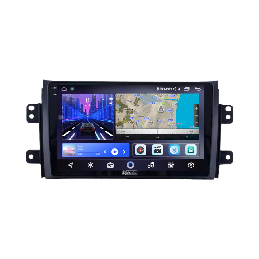 TT Audio 9" replacement radio for SUZUKI SX4 2006-2012 (2K SCREEN) - Car Audio