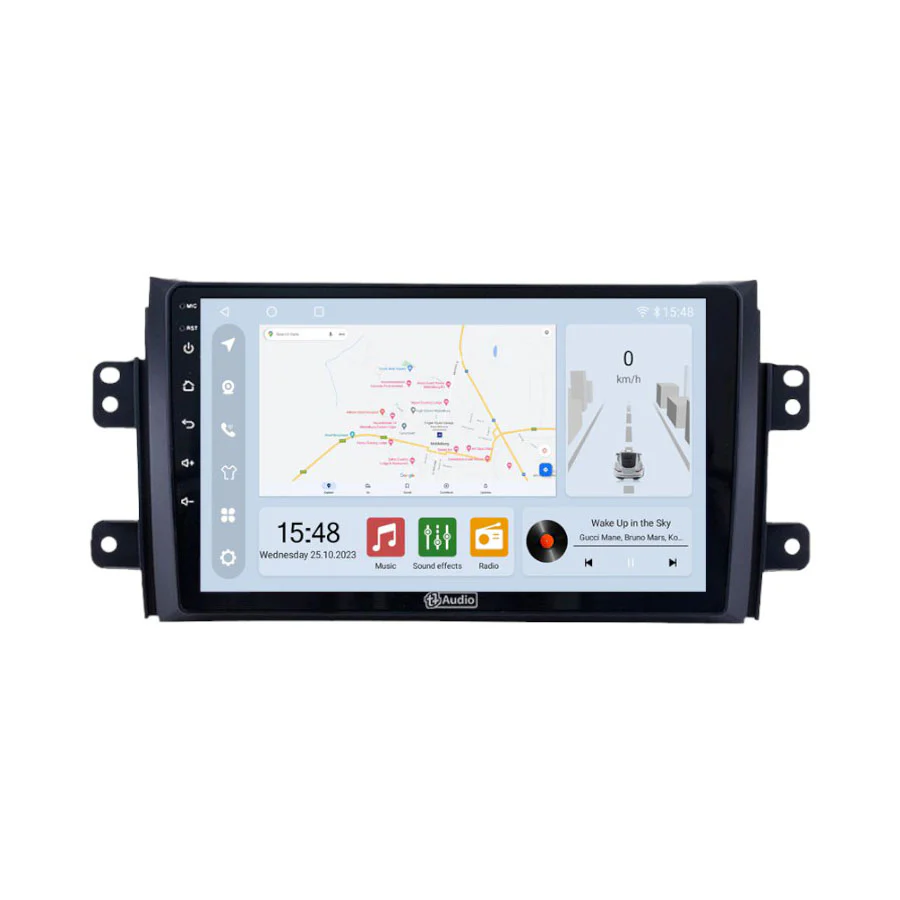TT Audio 9" replacement radio for SUZUKI SX4 2006-2012 (CLASS D) - Car Audio