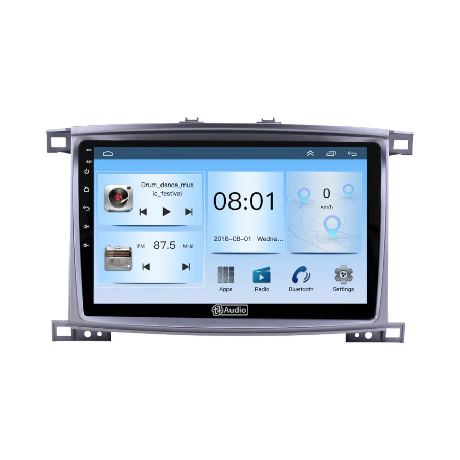 TT Audio 9" replacement radio for TOYOTA 100 SERIES (ECO) - Car Audio