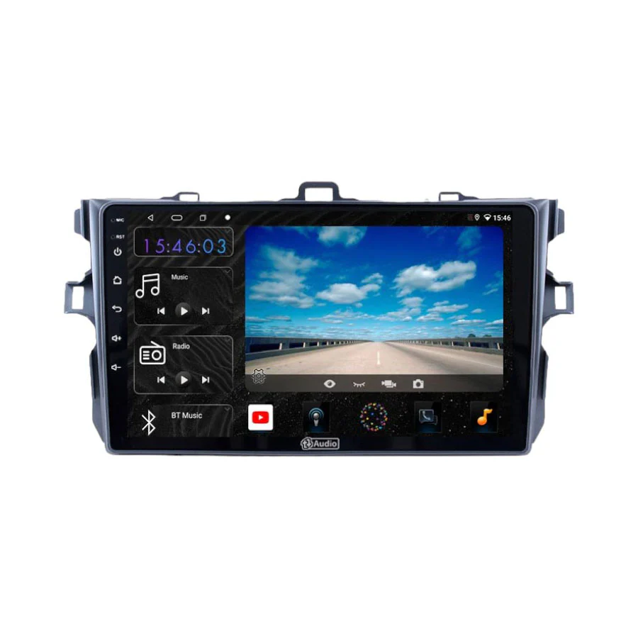 TT Audio 9" replacement radio for TOYOTA COROLLA 2006-2012 (4G ULTRA) - Car Audio