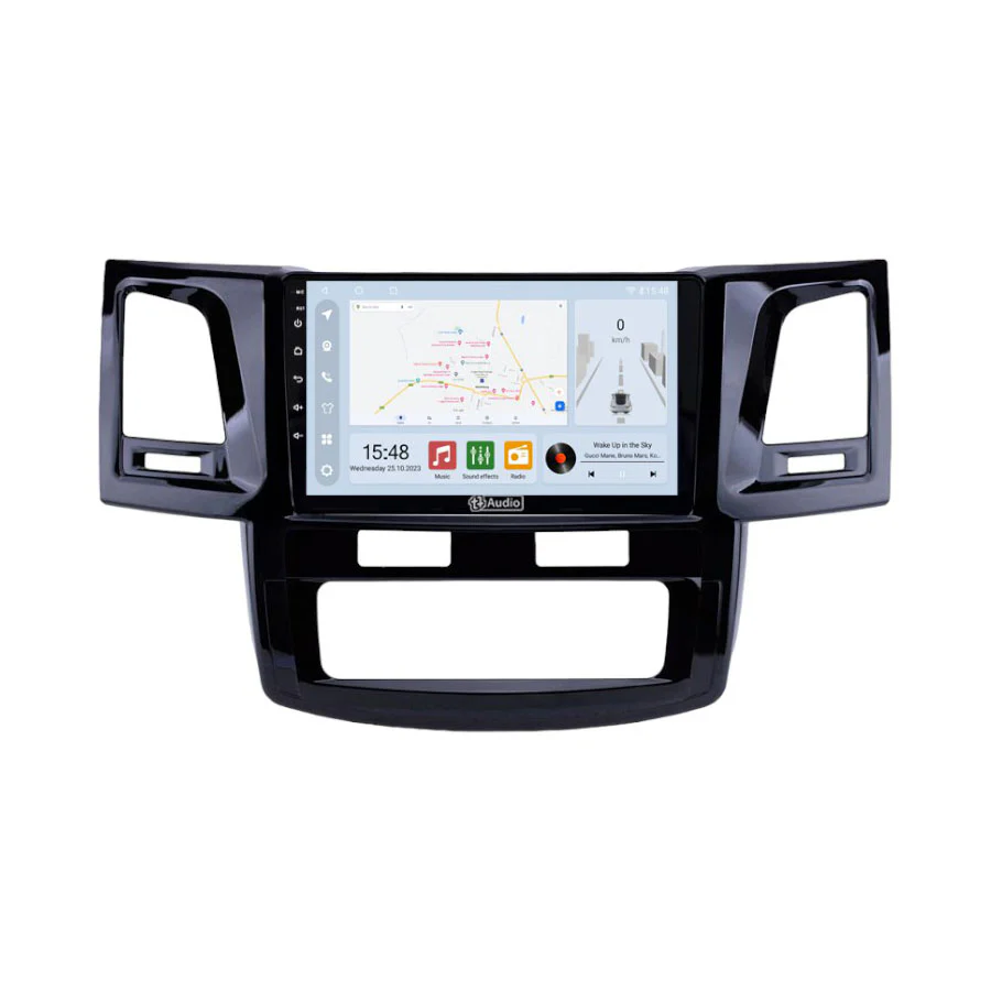 TT Audio 9" replacement radio for TOYOTA HILUX/FORTUNER 2005-2014 (CLASS D) - Car Audio