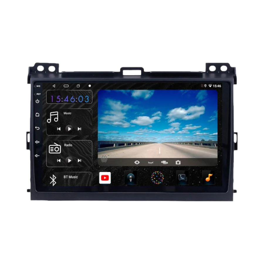 TT Audio 9" replacement radio for TOYOTA PRADO 2007-2010 (4G ULTRA) - Car Audio