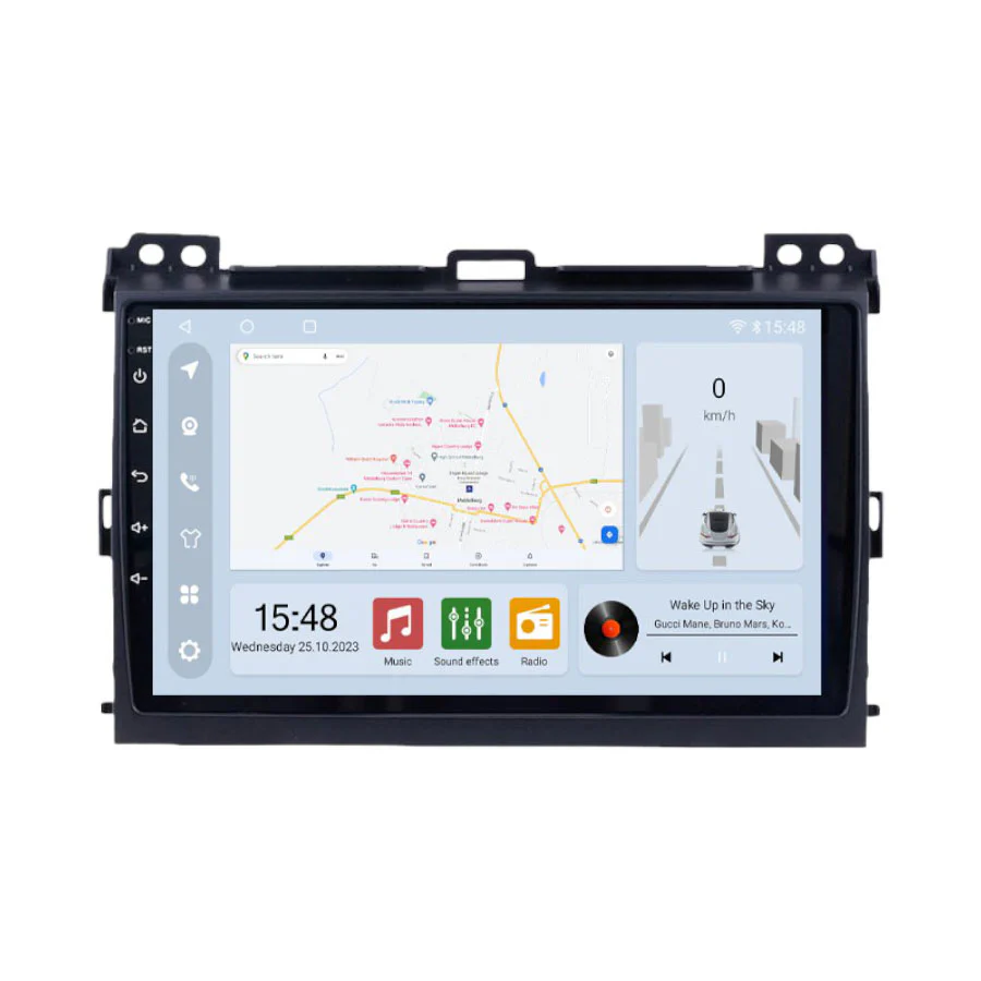 TT Audio 9" replacement radio for TOYOTA PRADO 2007-2010 (CLASS D) - Car Audio