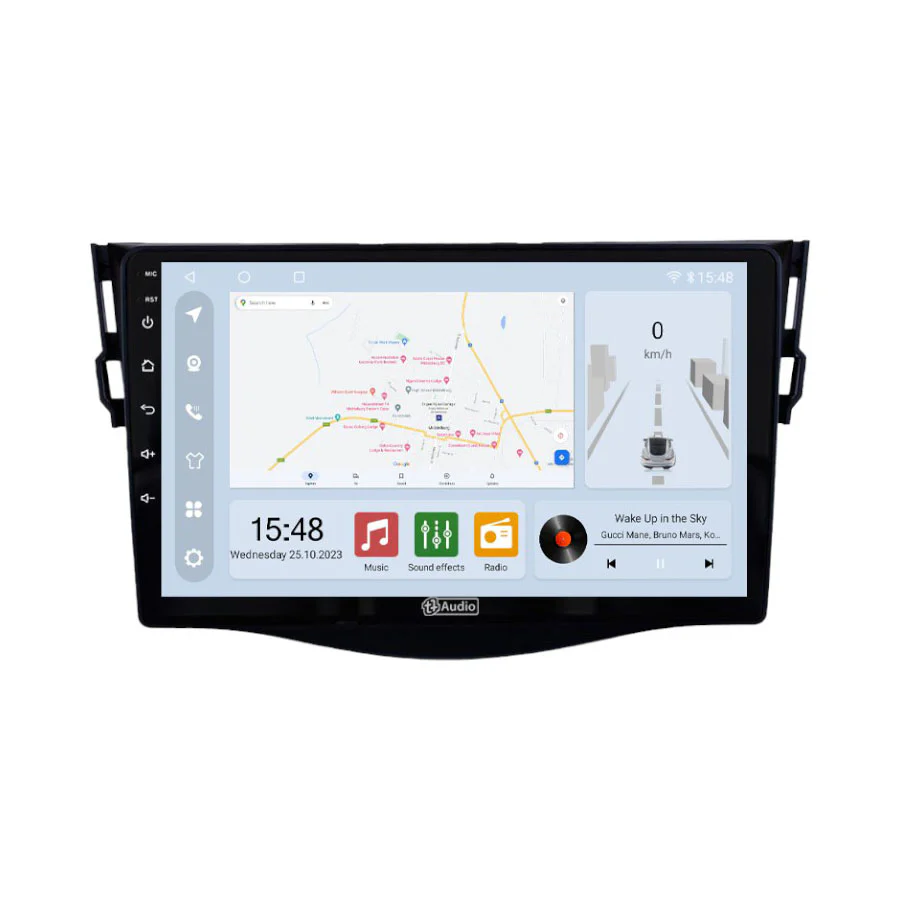 TT Audio 9" replacement radio for TOYOTA RAV4 2007-2013 (CLASS D) - Car Audio