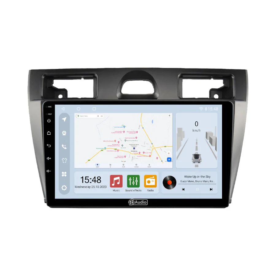 TT Audio 9" replacement radio FORD FIESTA 2009-2018 (CLASS D) - Car Audio