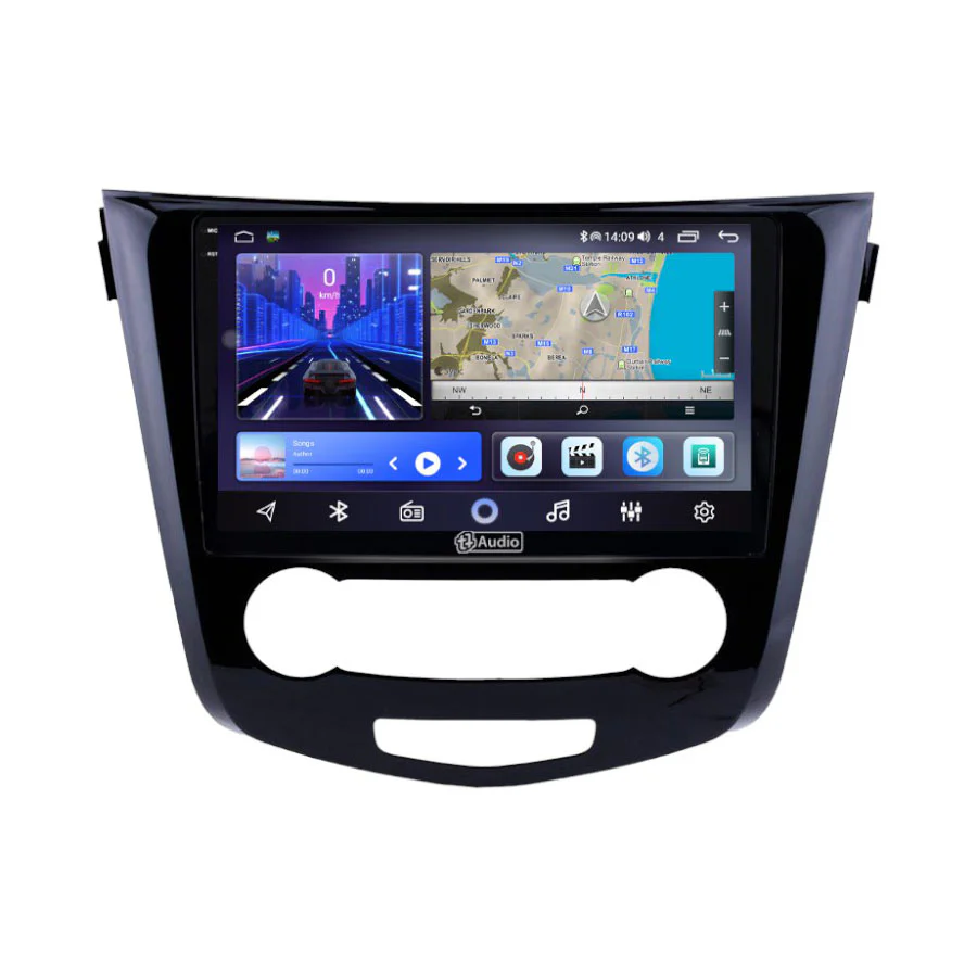 TT Audio 9" replacement radio NISSAN QASHQAI (2K SCREEN) - Car Audio