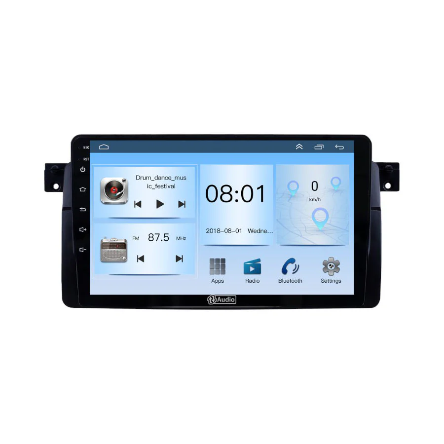 TT Audio Replacement Radio for BMW 3 SERIES E46 2001 - 2005 (ECO) - Car Audio