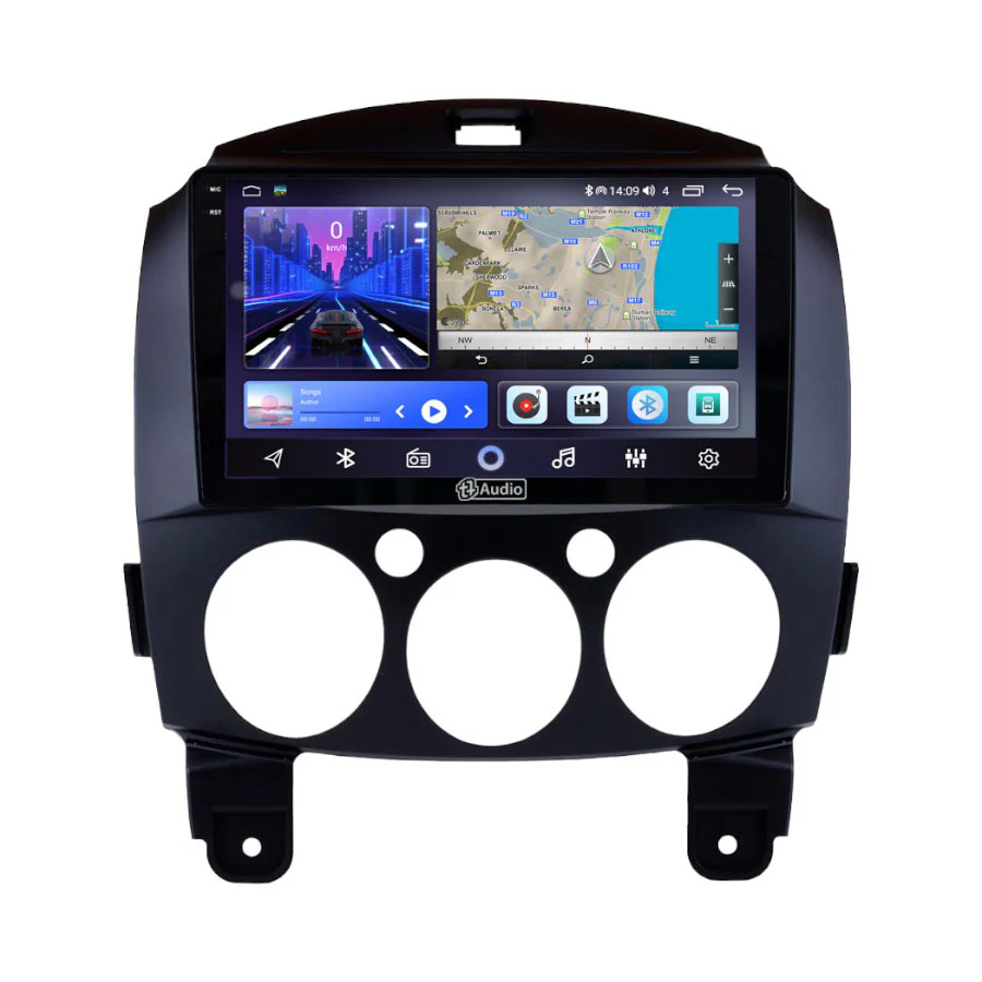 TT Audio Replacement Radio for MAZDA 2 2005 - 2015 (2K SCREEN) - Car Audio
