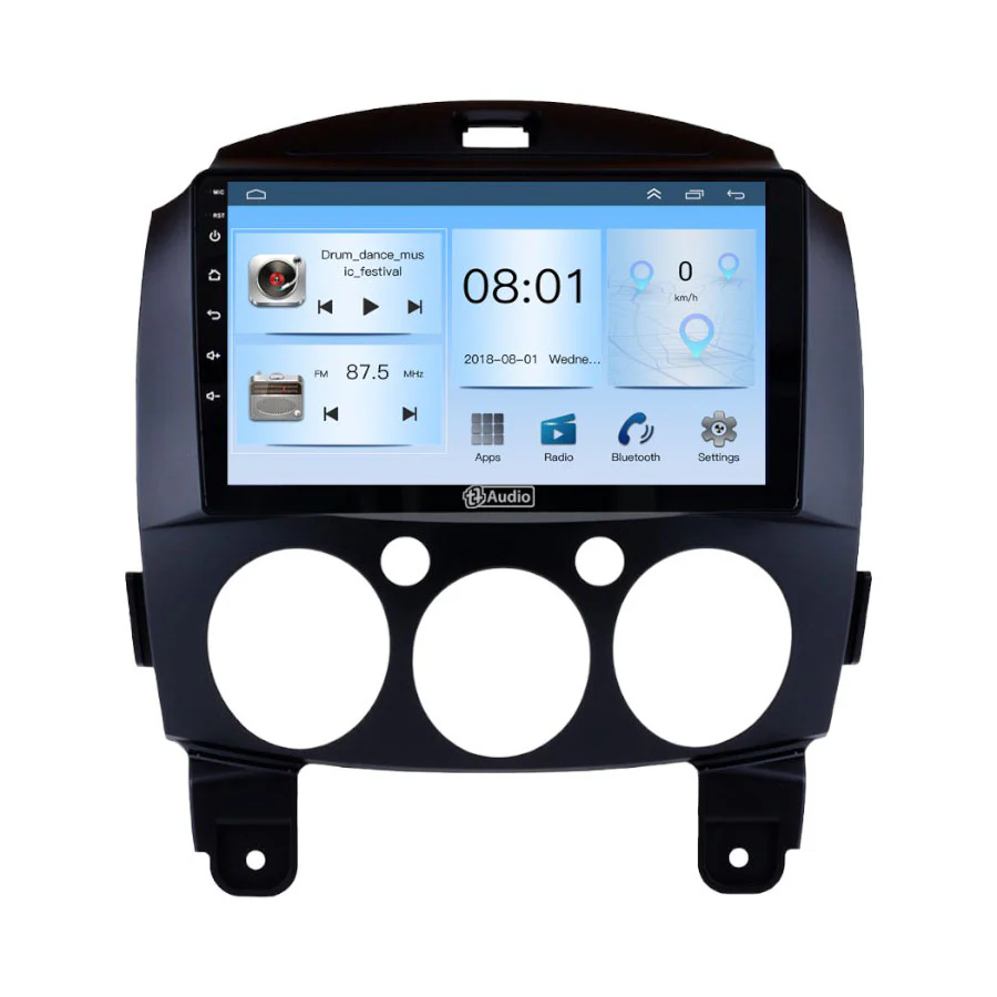 TT Audio Replacement Radio for MAZDA 2 2005 - 2015 (ECO) - Car Audio