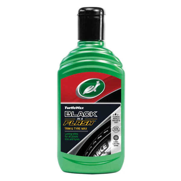Turtle Wax Black in a Flash Trim Wax